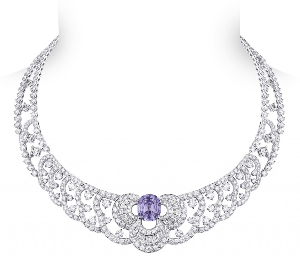 Spinel and Diamond Necklace by Louis Vuitton from the new Conquétes Regalia  collection